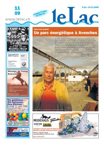 11/09 - Zeitung Le Lac, Murten