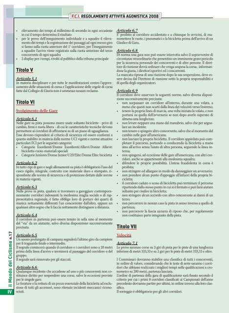 Gasparrini in volata - Federazione Ciclistica Italiana