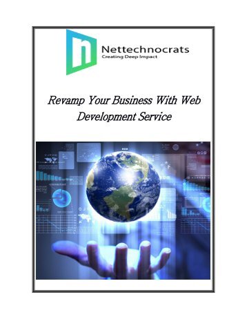 Revamp Your Business With Web Development Service