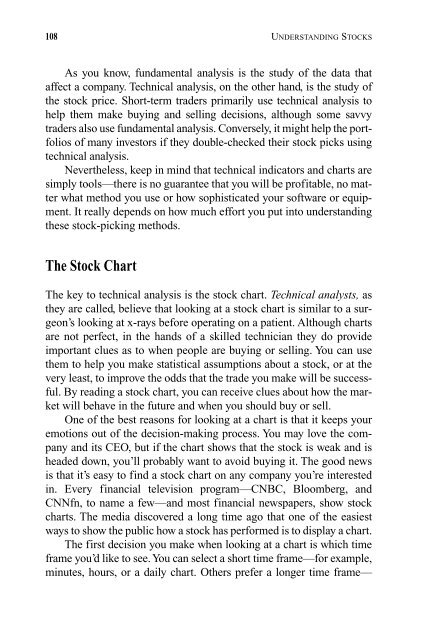 Understanding Stocks