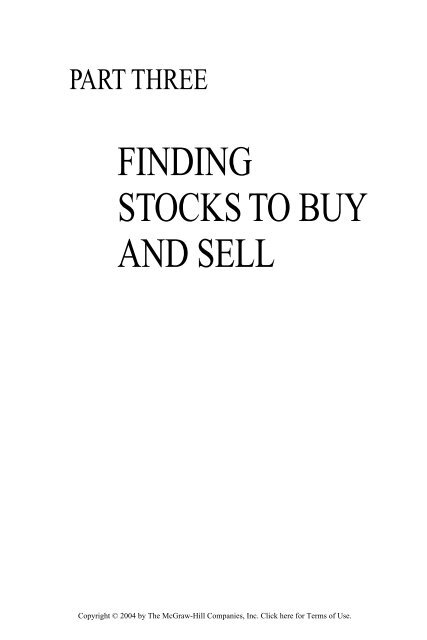 Understanding Stocks