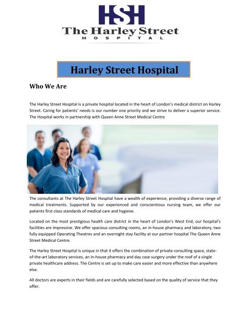 Harley Street Hospital