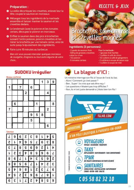 ICI MAG BISCARROSSE - AOUT 2018