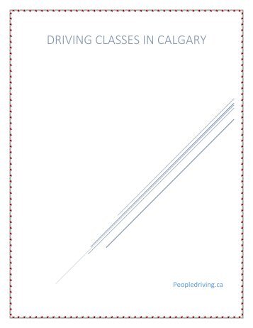 driving courses in calgary