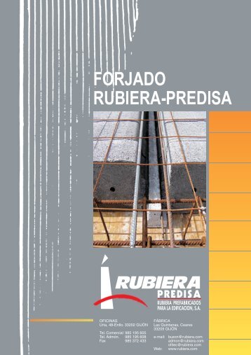 perspectiva de forjado - Rubiera Predisa SL