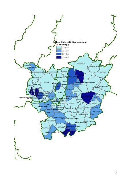 Piano Speciali Allegati - Provincia di Pistoia