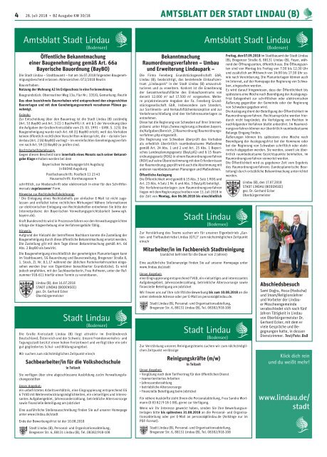 28.07.2018 Lindauer Bürgerzeitung