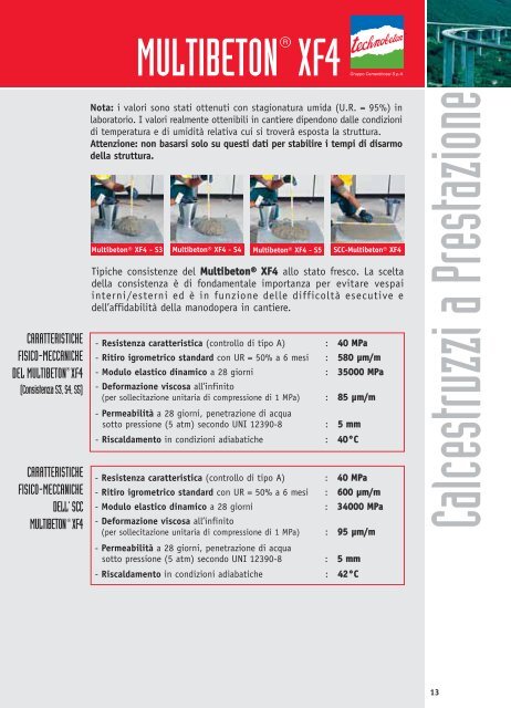 Visualizza e scarica il pdf - Technobeton