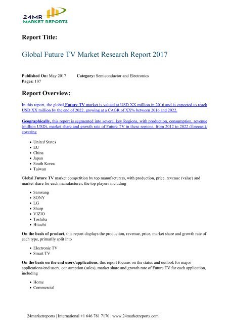 global-future-tv-market-research-report-2017-24marketreports