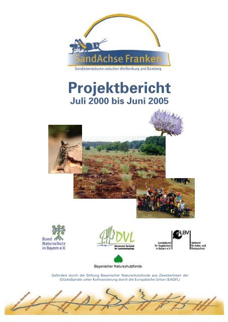 Projektbericht Juli 2000 bis Juni 2005 - Projekt SandAchse