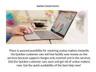 Quicken contact Service Number  1-888-224-2126