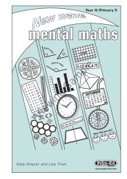 PR-1703UK New Wave Mental Maths - Year 4