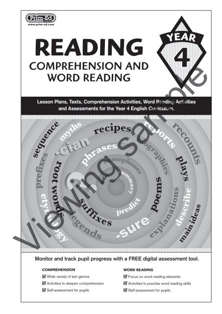 PR-2978UK Reading Comprehension and Word Reading - Year 2