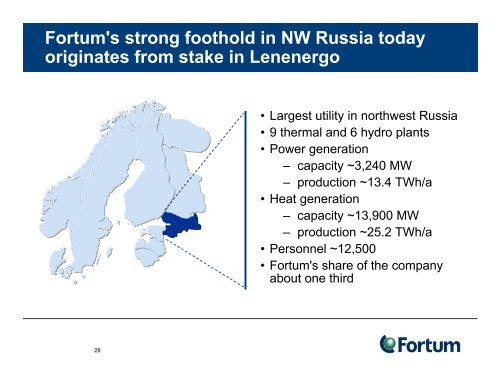 Nordic power market  - Fortum