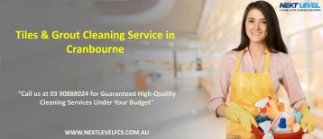 Tile & Grout Cleaning Service in Cranbourne