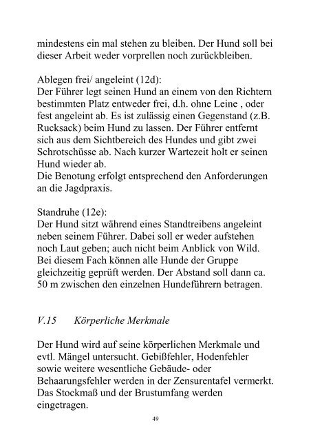 V.1 Zweck der Prüfung - Deutscher Foxterrier-Verband e.V.