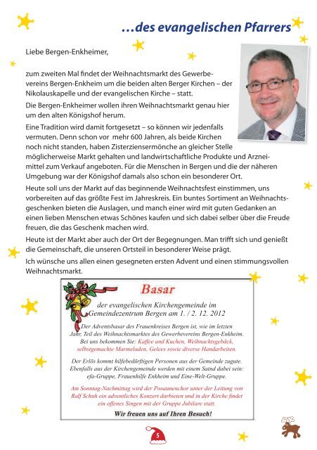 Weihnachtsheft - Gewerbeverein Bergen-Enkheim e.V.