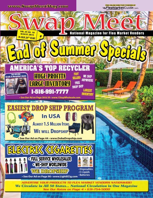 Swap Meet Magazine - Aug 2018 E-Magazine