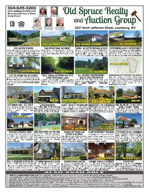 The WV Daily News Real Estate Showcase & More - August 2018