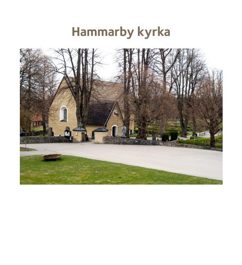 Hammarby kyrka - Svenska kyrkan