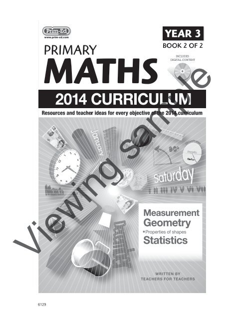 PR-6129UK Primary Maths - Year 3 Book 2