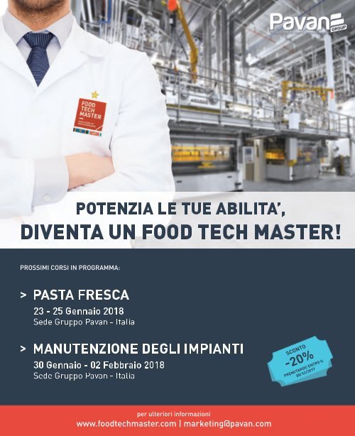 Tecnologie Alimentari 7 Ottobre 2017