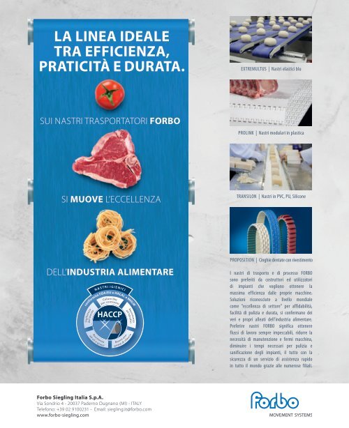 Tecnologie Alimentari 7 Ottobre 2017