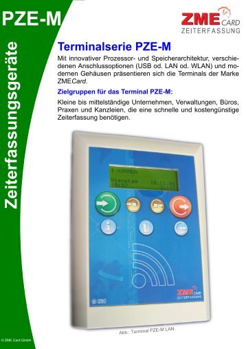Terminalserie PZE-M - FPS Telekommunikation GmbH