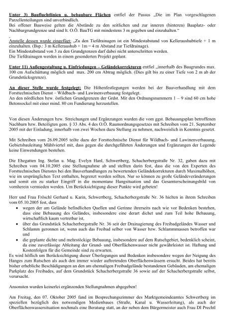 19. öffentliche Sitzung des Gemeinderates ... - Schwertberg