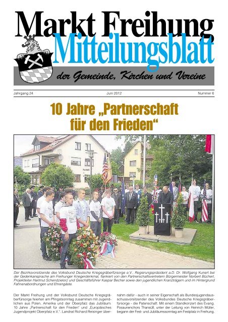 US-Partnerschaft - Markt Freihung