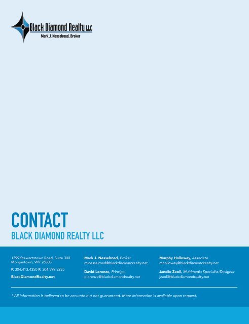 1380 Cheat Road Marketing Flyer