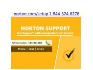 Norton.com/NU16 | 1 844-324-6276 | Norton Support