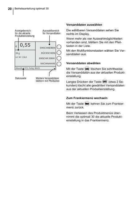 optimail 30 - Francotyp Postalia