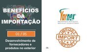 BENEFICIOS DA IMPORTAÇÃO - DESENVOLVIMENTO DE FORNECEDOR - 01-05