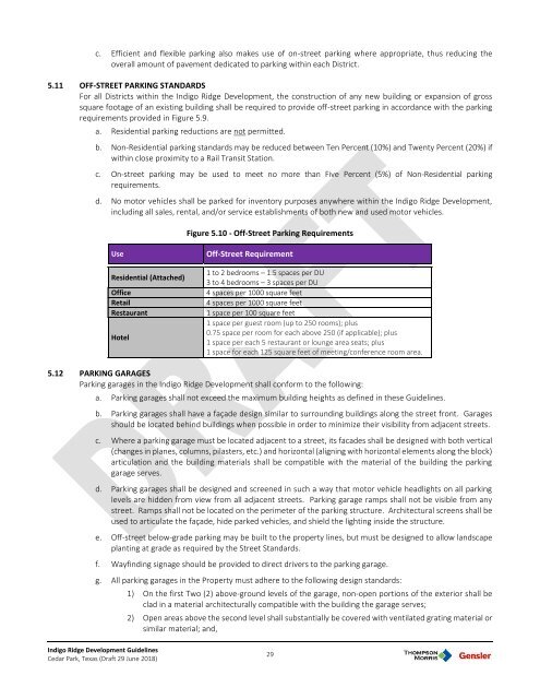 2018 06 29 Indigo Ridge Guidelines Draft 01