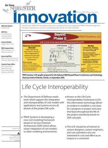 Innovation - AF SBIR/STTR