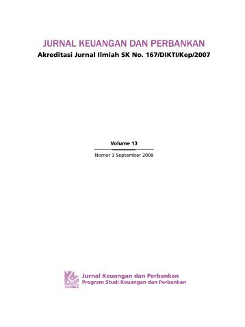 Atribut Jurnal - Jurnal Keuangan dan Perbankan (JKP)