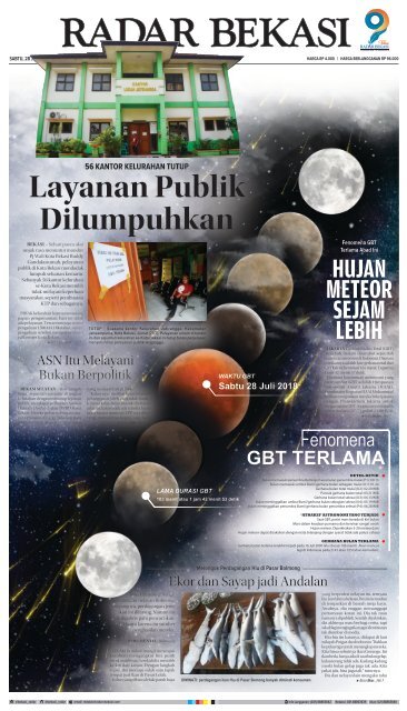 E - Paper Radar Bekasi Edisi 28 Juli 2018