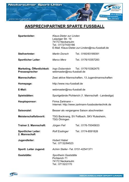 landesliga-saison 2012/13 - Neckarsulmer Sport-Union