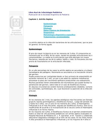 Libro azul - Sociedad Argentina de Pediatría