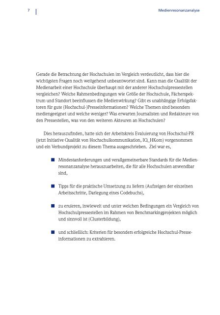 Publikationen zur Hochschul-PR - Bundesverband ...