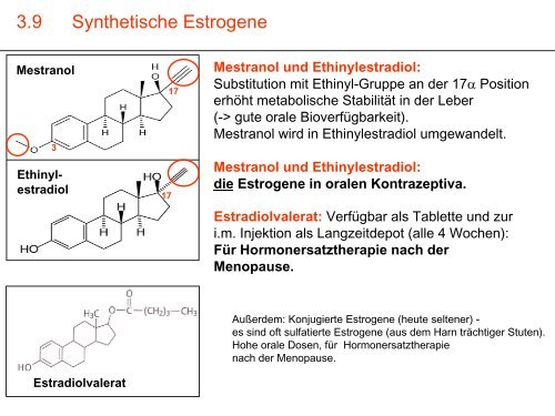 Endokrinpharmakologie I - Institut für Pharmakologie und Toxikologie