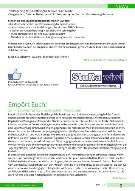 05 NEWS - Fachschaft Wiwi