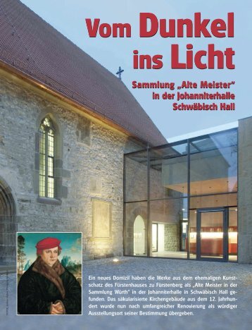 Vom Dunkel ins Licht Sammlung „Alte Meister“ - Bürgerinitiative Pro ...