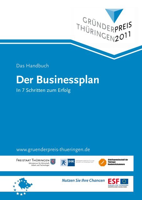 Der Businessplan - bm|t · beteiligungsmanagement thüringen GmbH