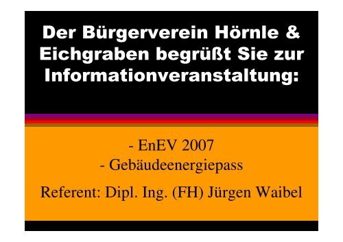 (Microsoft PowerPoint - GEB Pr\344sentation 1.ppt) - Bürgerverein ...