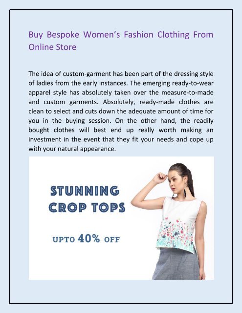 online shopping ladies tops