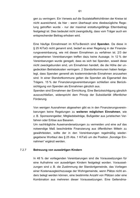 Finanzierung von Kindertageseinrichtungen - Landesrechnungshof ...