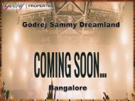 Godrej Sammy Dreamland Offers Luxury 2 & 3 BHK in Bangalore