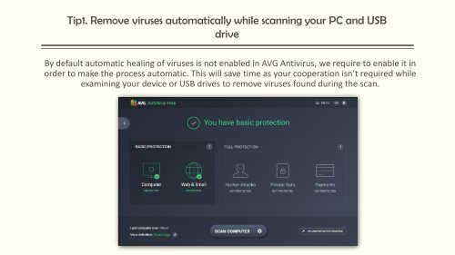 How to Better Use AVG Antivirus Tips and Tricks